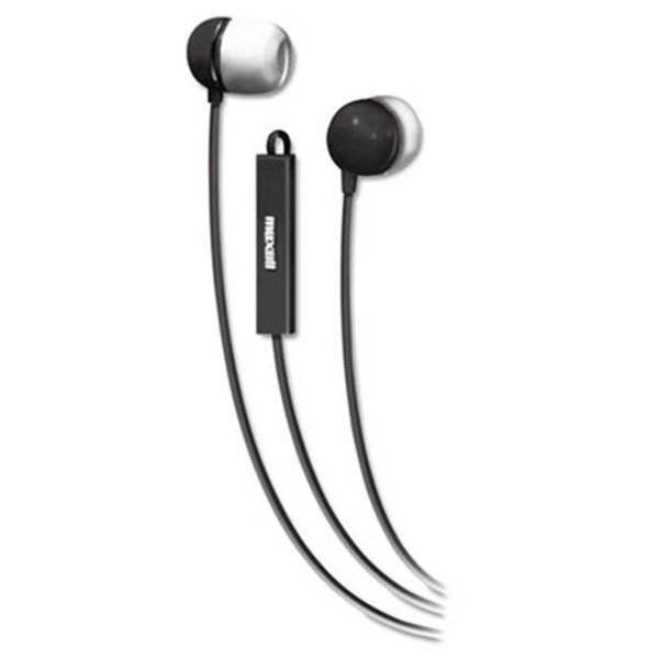 In-Ear Buds with Built-in Microphone; Black-White, Spark, Mfr#: SP39368